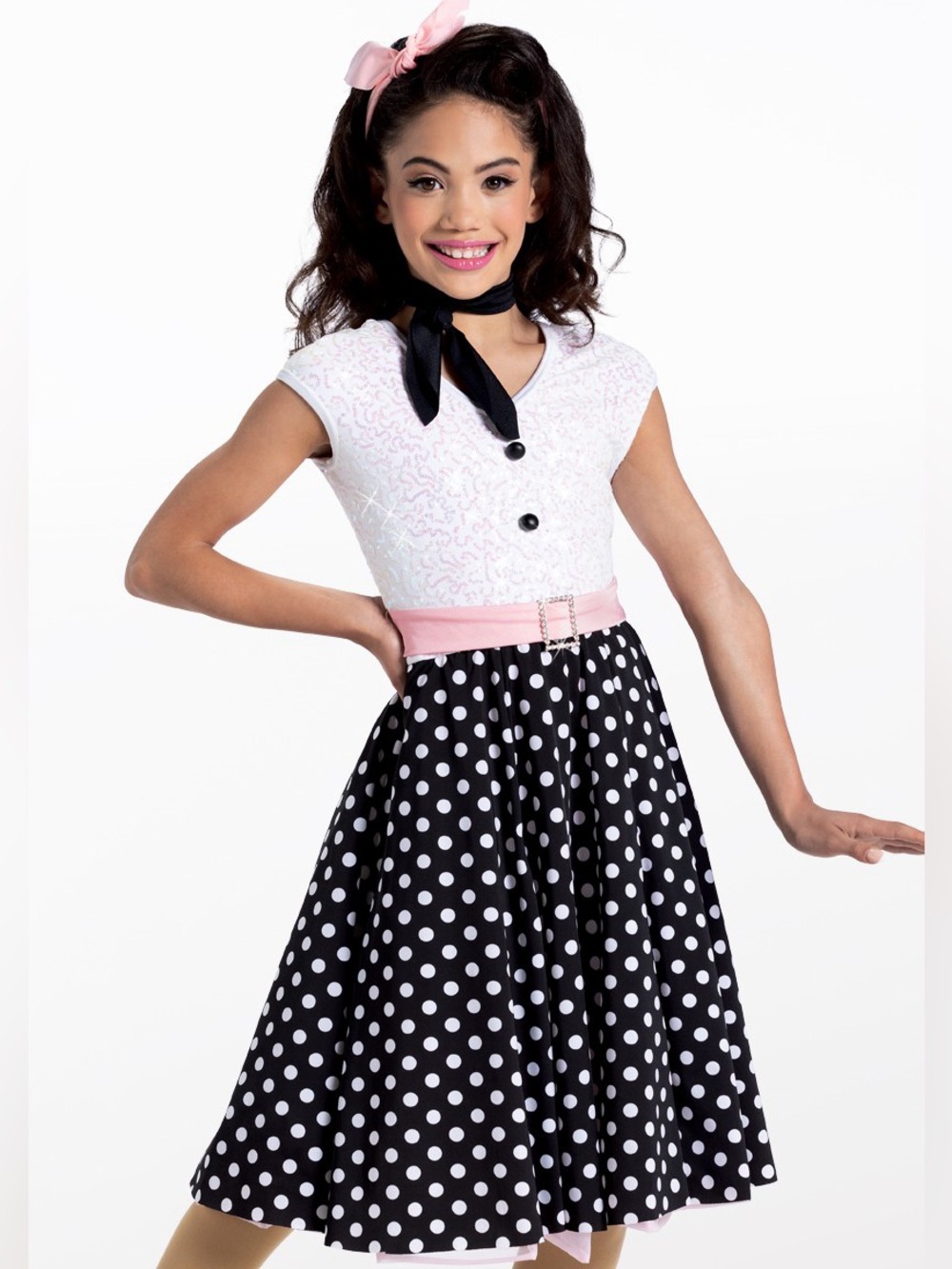Weissman’s 14422 in pink size MC. NWOT. 50’s  dance recital dress.